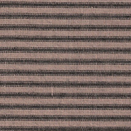 Homespun Fabric - Ticking - Black